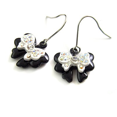 24767-alloy with rhinestoe earring