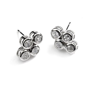 24768-alloy with rhinestoe earring