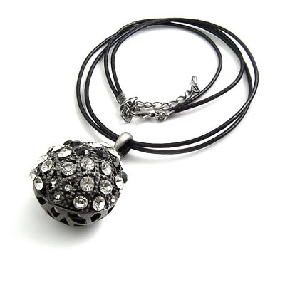 24774-alloy with rhinestoe necklace