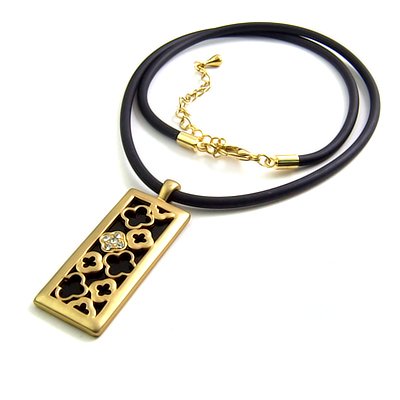 24776- alloy with rhinestoe necklace