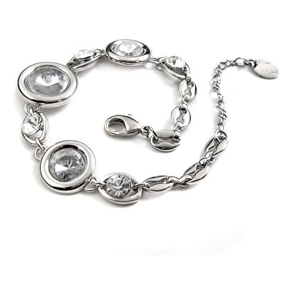 24783- alloy with rhinestoe bracelet