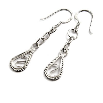 24786-sterling silver earring