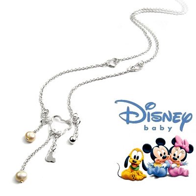 24788-Sterling silver with pearl necklace