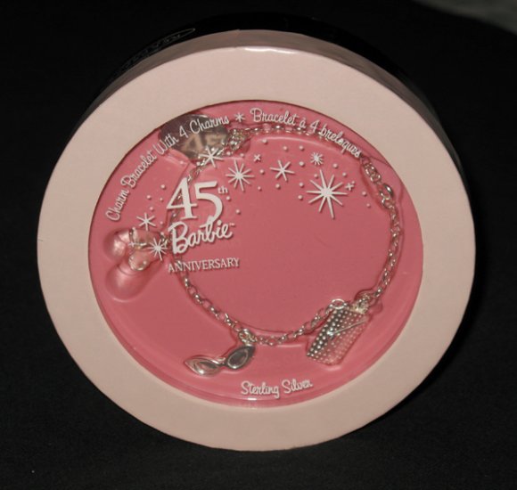Barbie Charm Bracelet with Four Charms