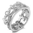 Sterling Silver cubic zirconia cz
