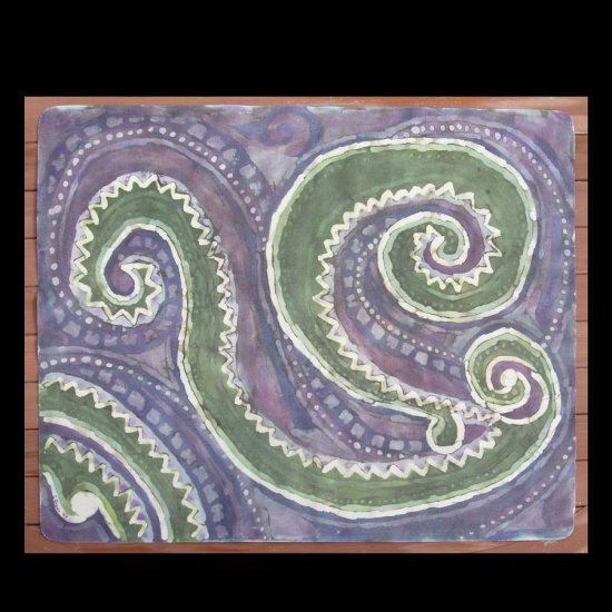 Mola II Floor Cloth or Table Topper
