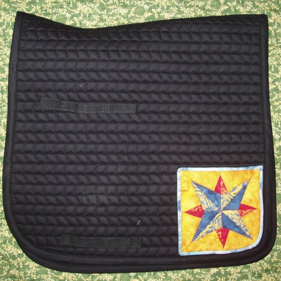 Dressage Saddle Pad with Blazing Star 847