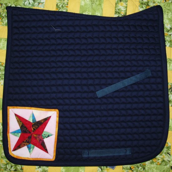 Dressage Saddle Pad with Blazing Star 845