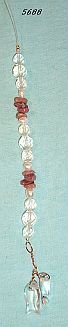Dble Fish Rhodonite Gemstone Feng Shui Love Relations
