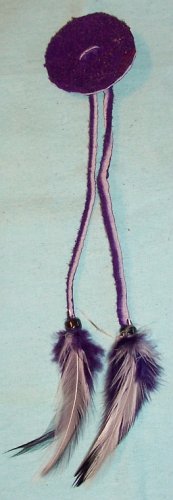 Medicine Woman Shaman Feathers Hair Jewelry Tie