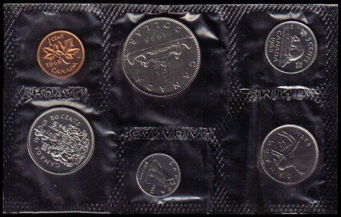 1968 Canadian Proof - Like Set - Canada PL Set