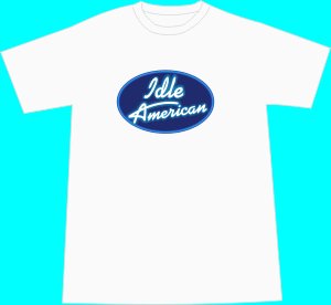 Idle American T-shirt - White 2XL