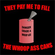 Fill the Whoopass Cans T-shirt 2XL Black