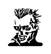 Skull Vinyl Auto Car Truck Window Decal Sticker #sku-007