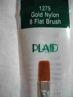 Donna Dewberry One Stroke 1275 8 Flat Brush Plaid