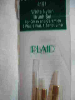 Donna Dewberry One Stroke 4151 3 Piece Brush Set for Glass & Tile