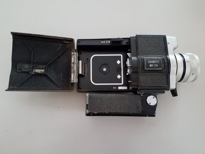 Vintage Hanimex Camcorder Movie Camera Loadmatic MPF 310 Super 8