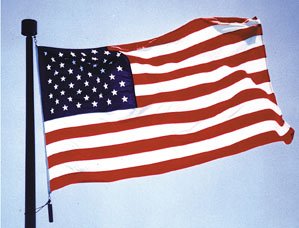 American Flag 5 X 8' Sewn Nylon US flag