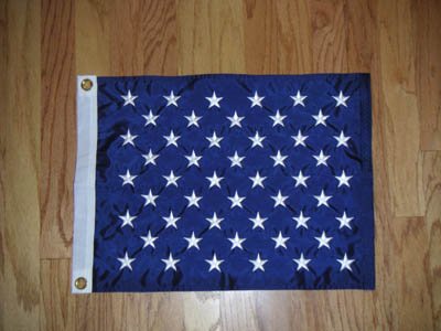 US Union Jack US Naval flag 17 x 20" THE Flag Company