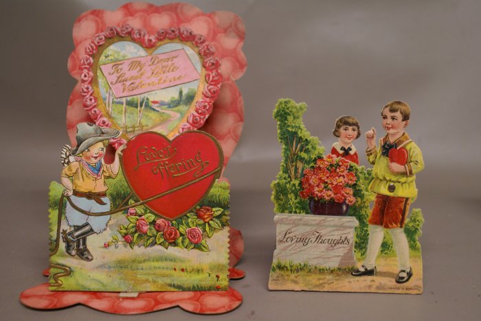 2 VICTORIAN VALENTINES