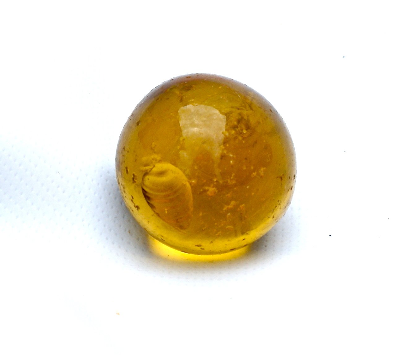 Vintage Akro Agate Rootbeer Shooter Marble