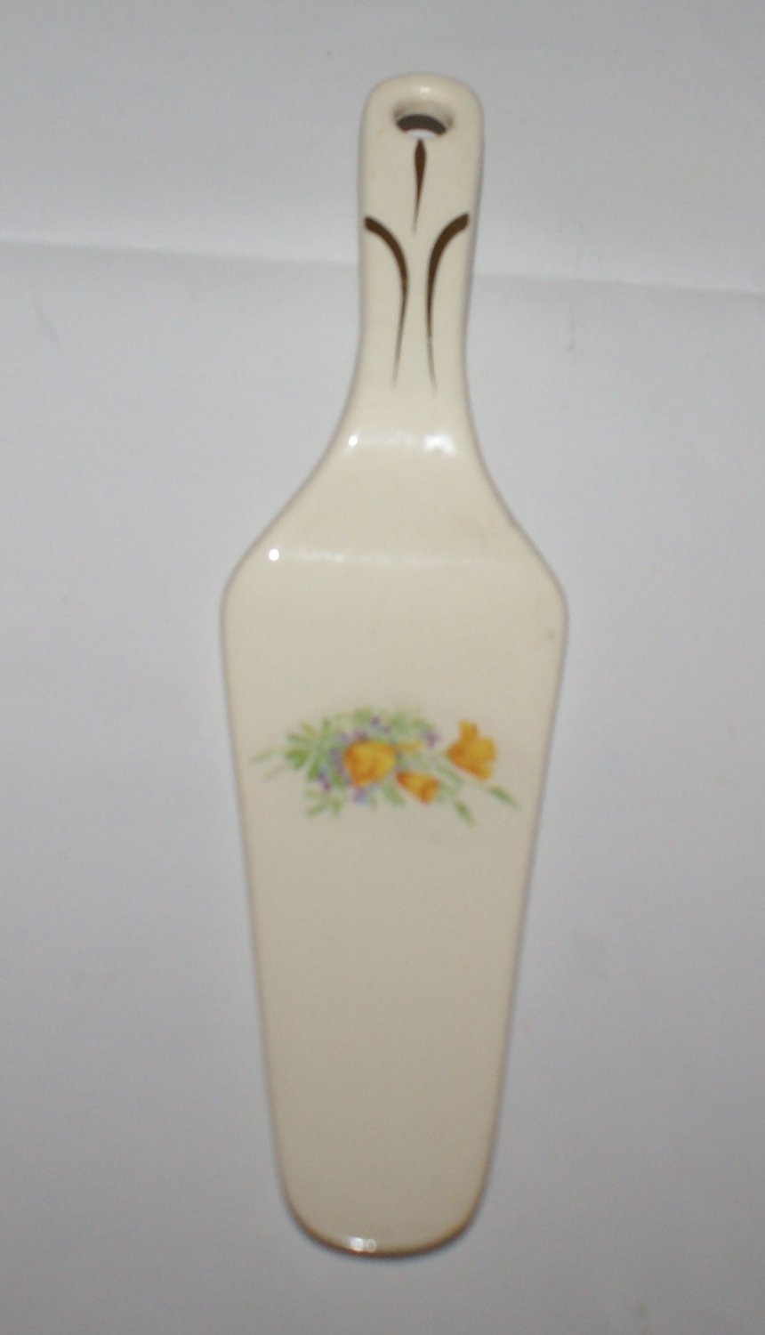 Vintage Porcelain Cake Server