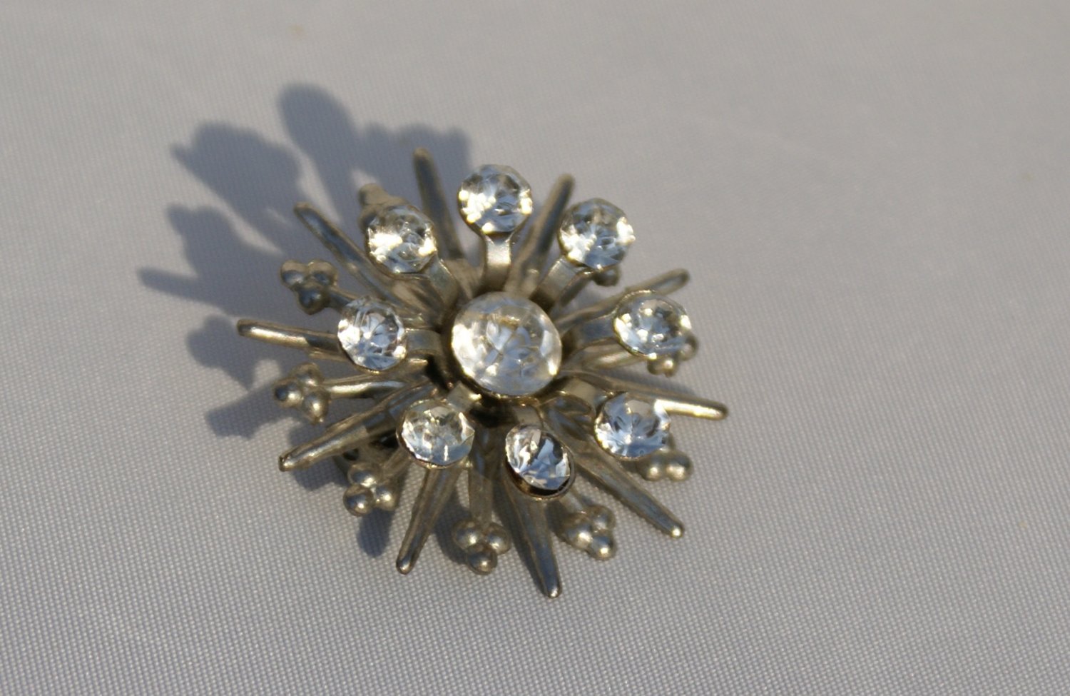 Vintage Art Deco Rhinestone Pin c1930