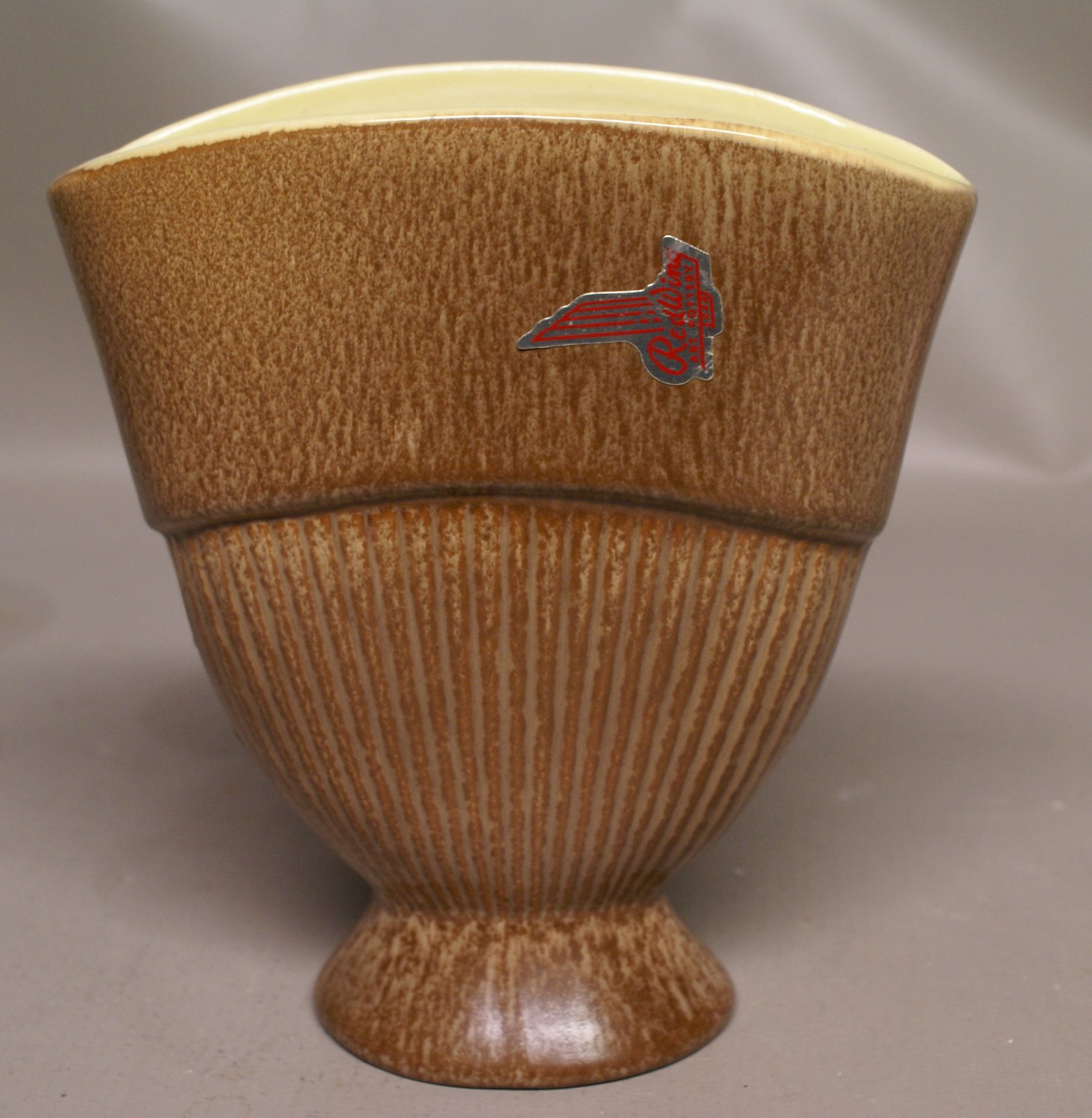 Vintage Red Wing Vase c1950