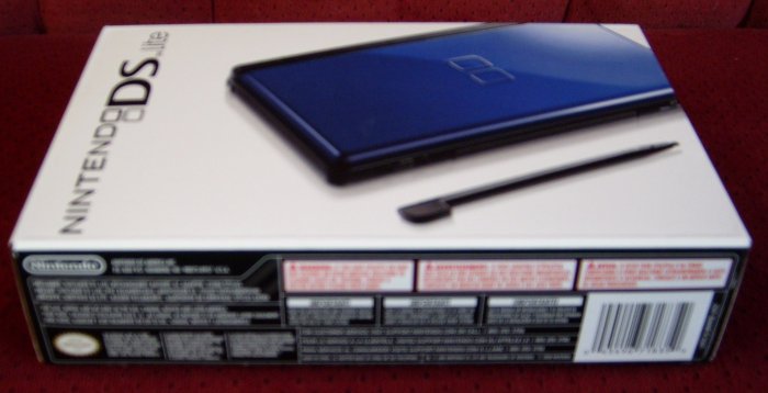 New Nintendo DS Lite Cobalt Blue & Black with accessories bundle.