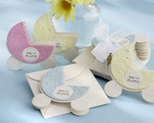 Baby is Blooming Plantable Flower Baby Shower Favors (set of 12)