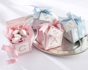 Classic Baby Blocks Baby Shower Favor Boxes (set of 24)