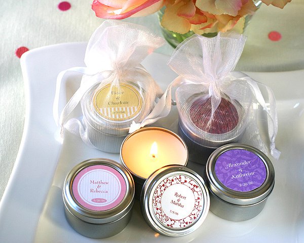 Personalized "Personality" Travel Candles