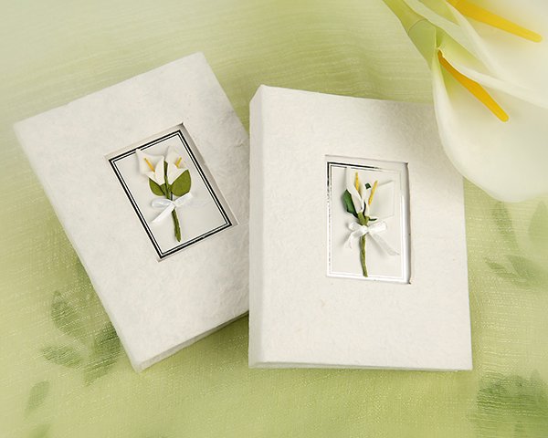 "Calla Lily Memories" Guest Photo Album Favors