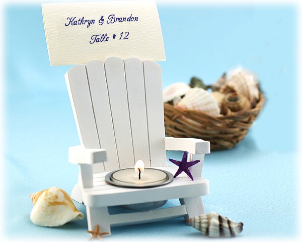 Adirondack Chair Tealight and Place Card Holder