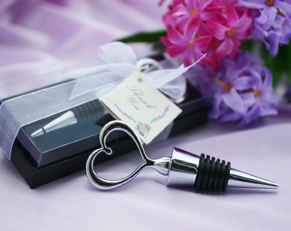 Chrome Heart Bottle Stopper in Gift Box
