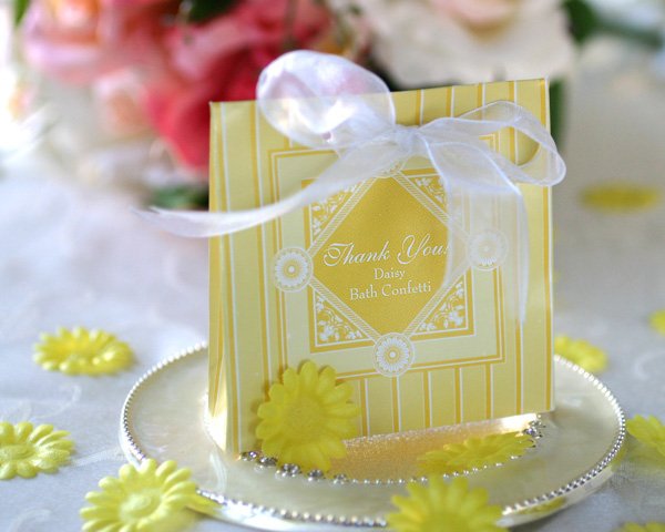 Sunny Daisy Bath Confetti