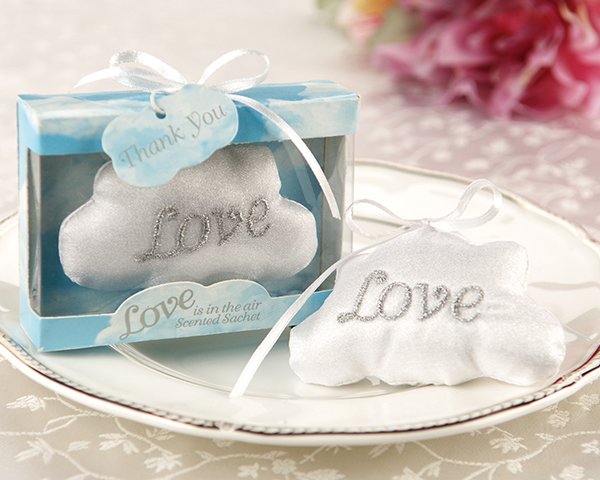 'Love is in the Air' Satin Cloud Sachet