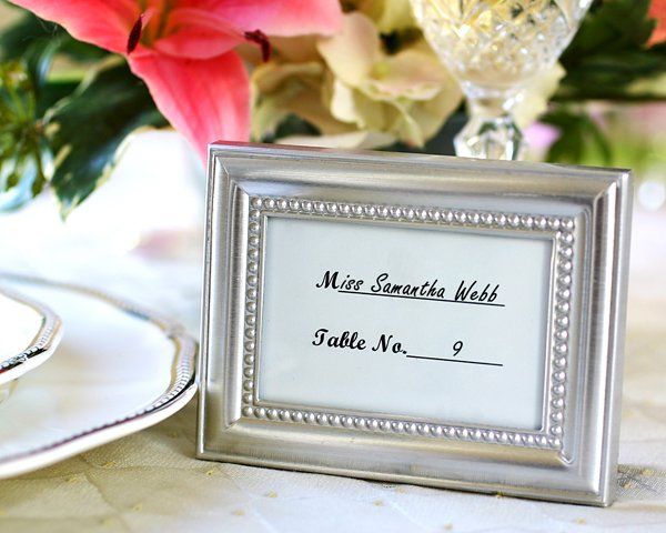 Beautifully Beaded Photo Frame and Placeholder