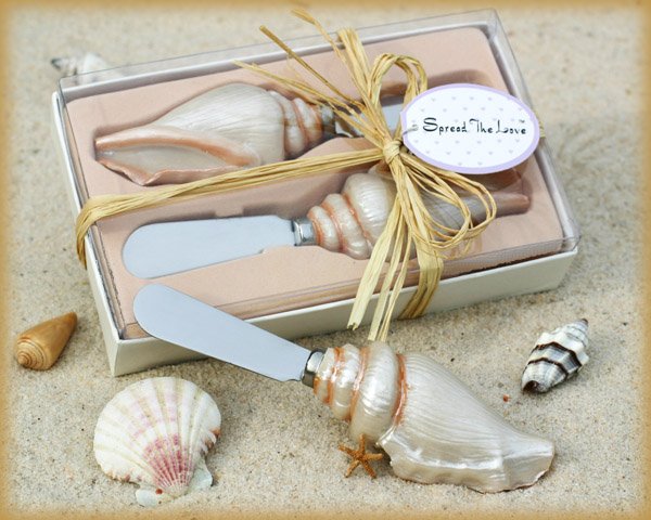 "Spread the Love" Sea Shell Spreader Set in Gift Box