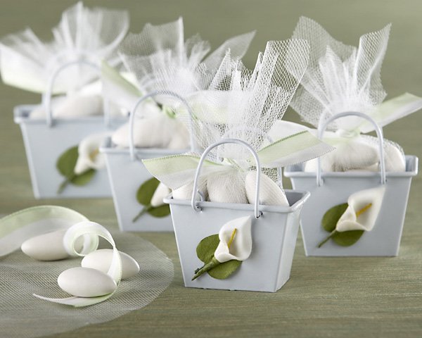 Calla Lily Mini-Pails (Set of 12)