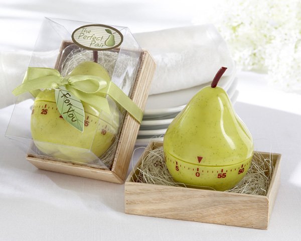 "The Perfect Pair" Pear Timer in Wooden Gift Box