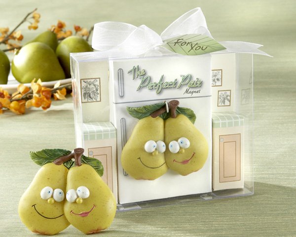 "The Perfect Pair" Refrigerator Magnet in Retro Kitchen Gift Box