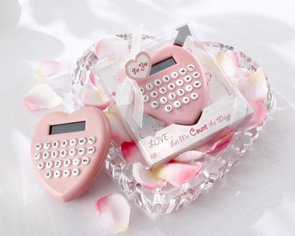 "Love...Let Me Count the Ways" Heart-Shaped Calculator