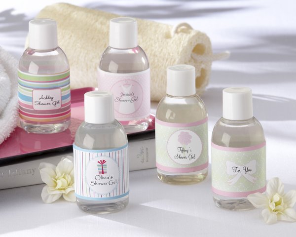 "It's Her Shower!" Personalized Shower Gel (Set of 12)