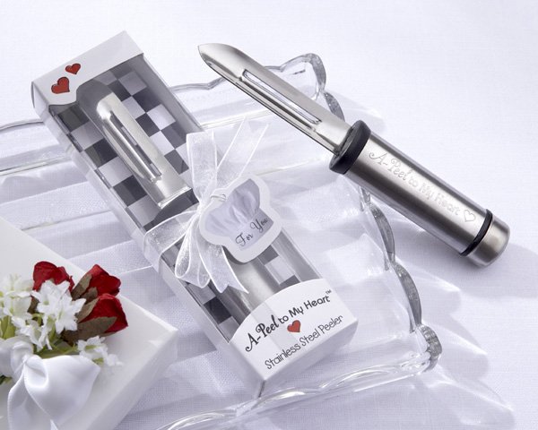 "A-Peel to My Heart" Stainless-Steel Peeler