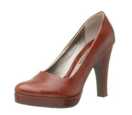 Kenneth Cole Reaction Pretty Please Pumps Whiskey Brown 7.5