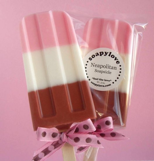 Neapolitan Soapsicle