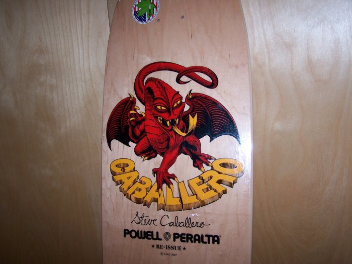 POWELL "CABALLERO DRAGON 2" SKATEBOARD DECK
