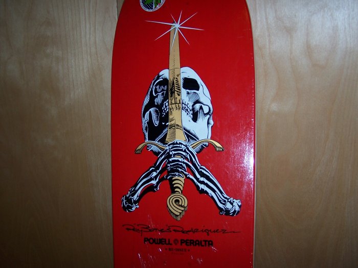 POWELL RAY "BONES" RODRIGUEZ SKATEBOARD