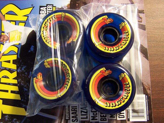 DOGTOWN "70'S" WHEELS - 70mm 80A